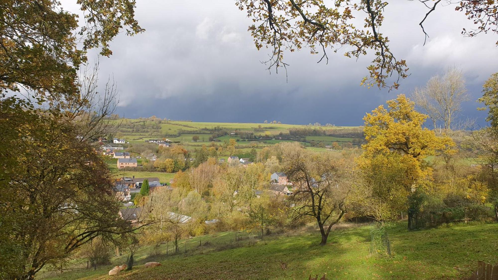 Gite De Terre Et De Charme Hamoir Bagian luar foto